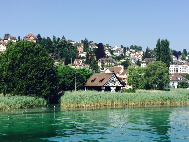 Seeufer mit Haus | Zürichsee